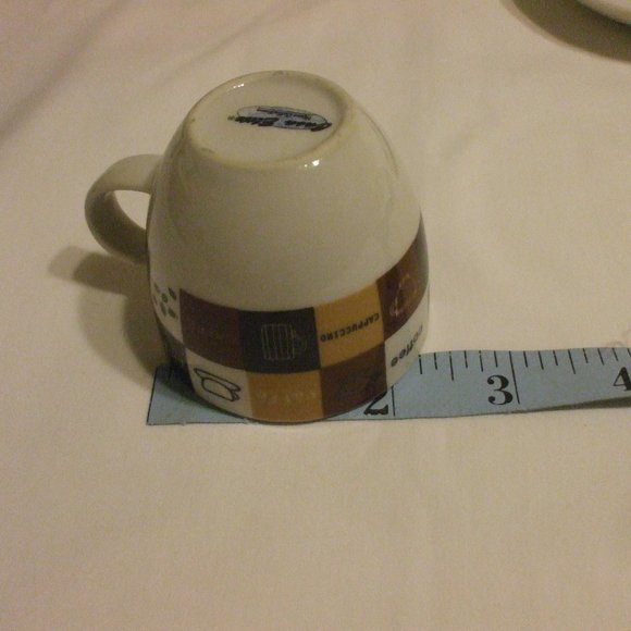 Collector's 2 Miniture Coffee Cafe Cup & Saucer - Picture 2 of 9